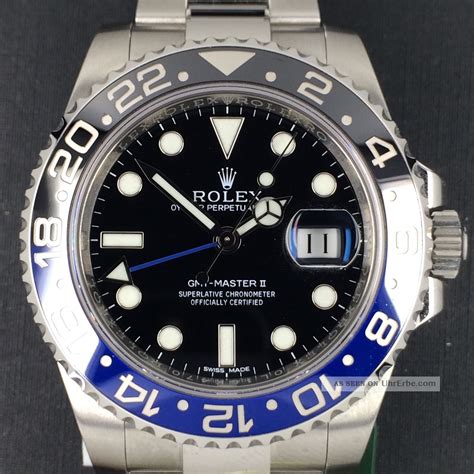 rolex silber blau schwarz|rolex gmt master ii neu.